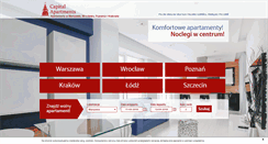 Desktop Screenshot of capitalapart.pl