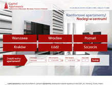 Tablet Screenshot of capitalapart.pl